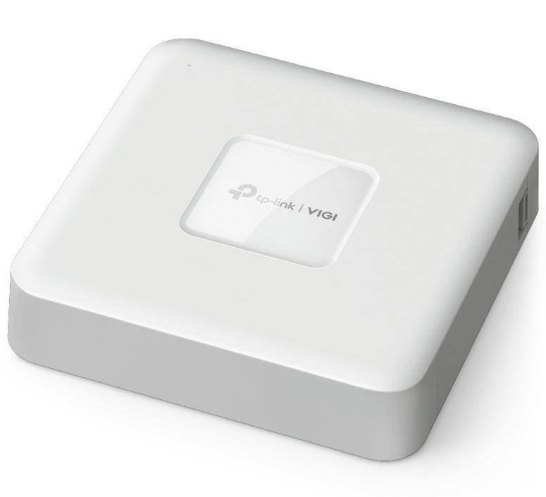 4cs. 8MP, TP-Link VIGI NVR1104H-4P IP videó rögzítő